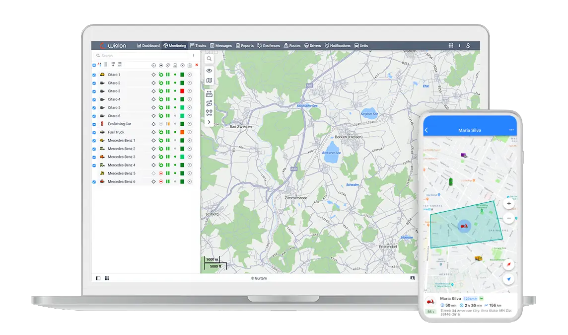 GPS Lebanon Map Tracker MaliaTec